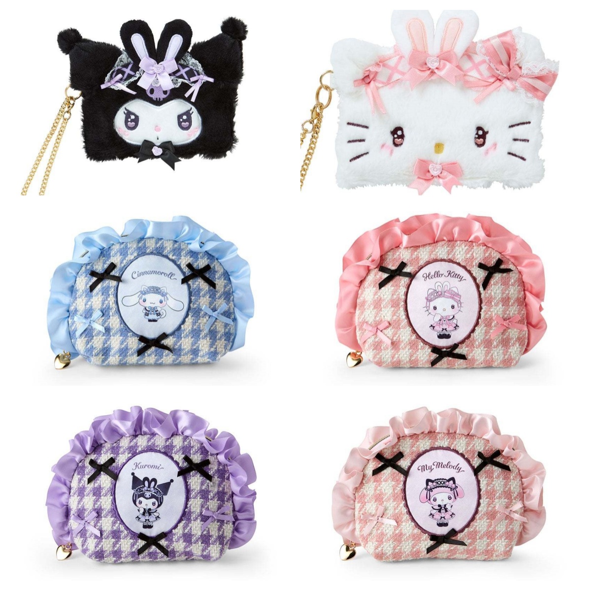 Luxury Bags Edit - Sanrio Hello Kitty Kawaii Portemonnee Sleutelhangers