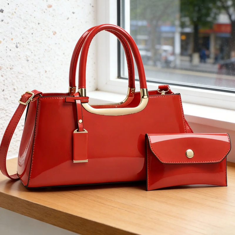 Luxury Bags & Leather Repair Of Atlanta - Dameshandtasset, lichte luxe PU lederen schoudertas,