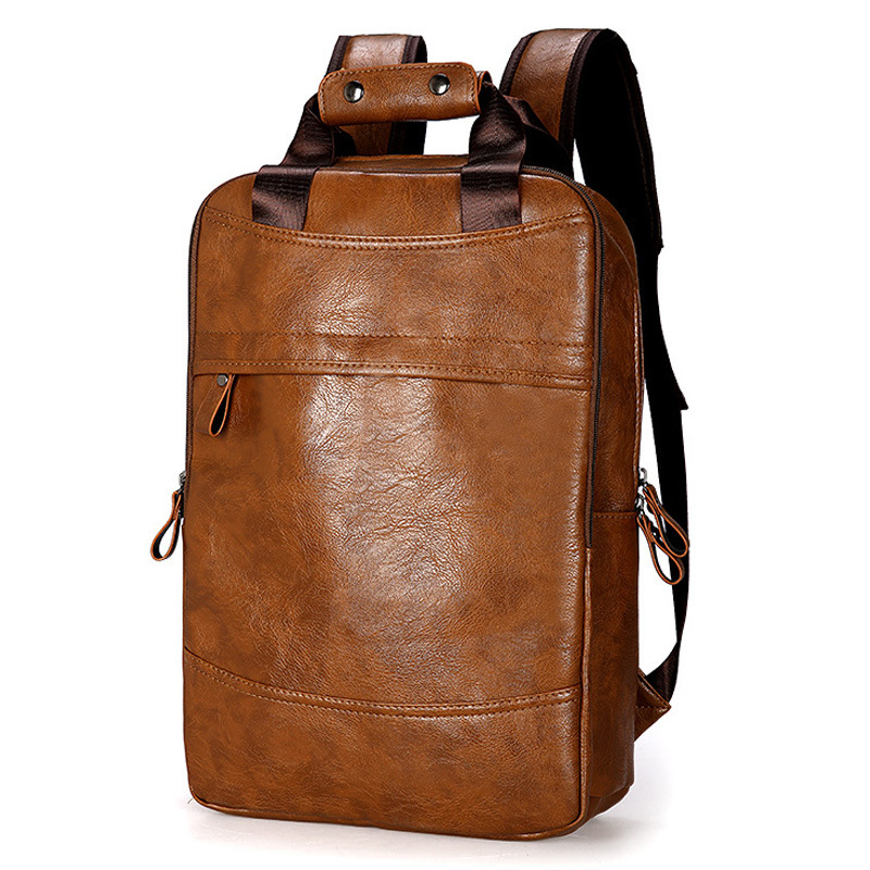 Luxury Bags For School - Vintage Waterdichte Rugzak Mannen Luxe College