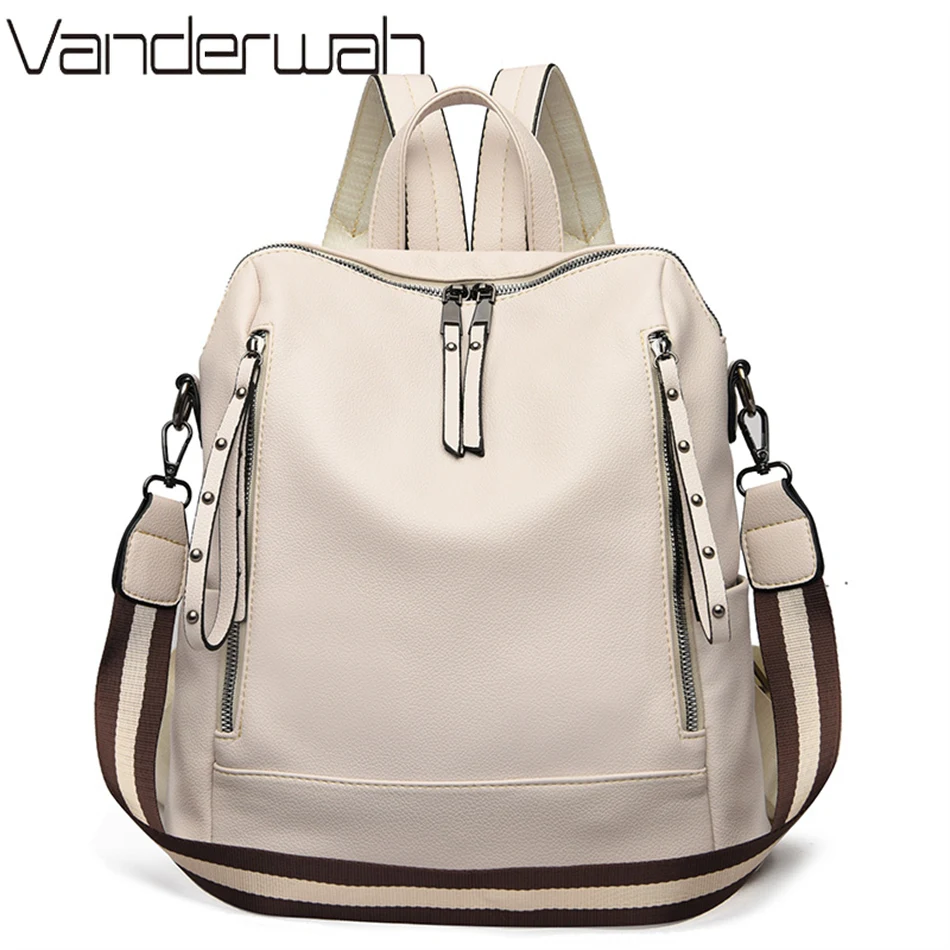 Luxury Bags For School - Merk Luxe Rugzakken Zacht Leer Waterdichte