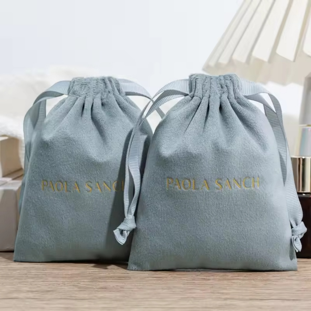 Luxury Bags For School - Op maat gemaakte luxe fluwelen stofzak