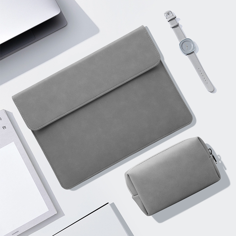 Laptop Bag Leather 15 - Laptop Sleeve Case Voor (Mi Xiaomi