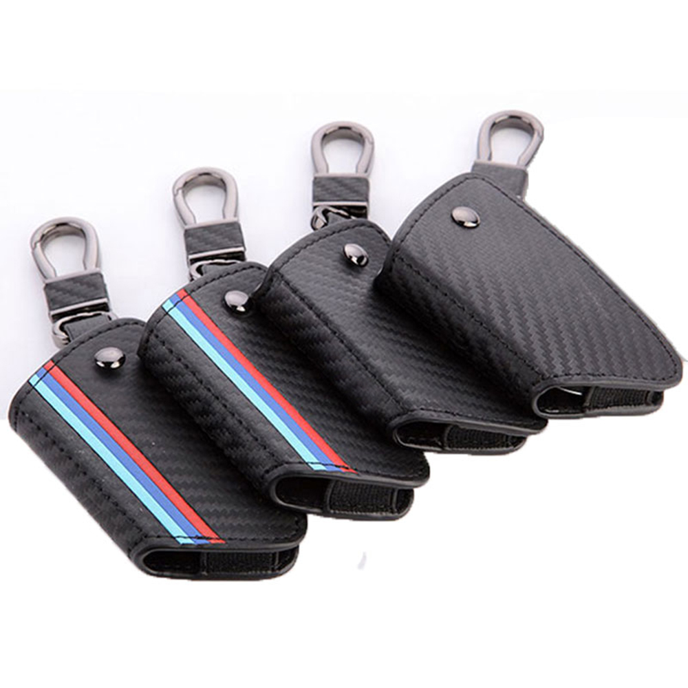 Lederen Auto Key Case Houder V - Key Holder Leather Pouch recensie en prijs