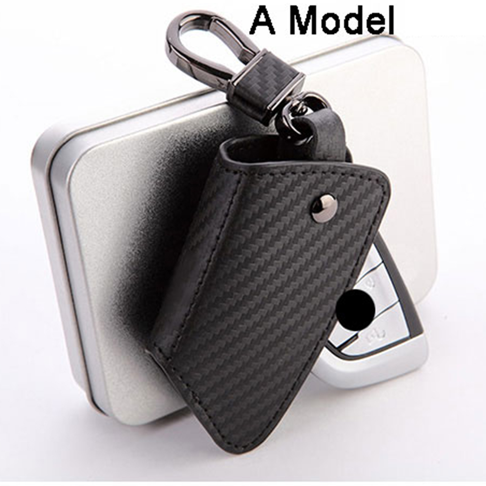 Lederen Auto Key Case Houder V - Key Holder Leather Pouch recensie en prijs