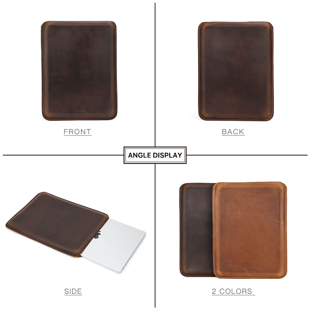 Luxe Lederen Laptop Sleeve Cas - Luxury Bags For School recensie en prijs