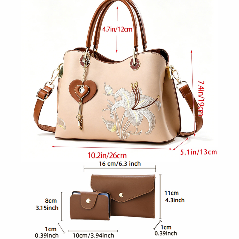 Chinees-geïnspireerde geborduu - Luxury Bags & Leather Repair Of Atlanta recensie en prijs