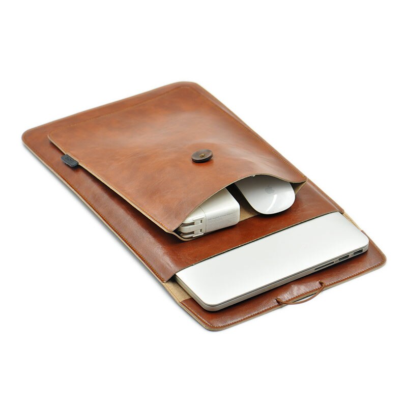Dubbellaags Hoge 15.6 Inch Lap - Laptop Bag Leather 15 recensie en prijs