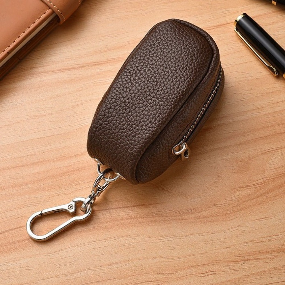 Draagbare lederen sleuteltas m - Key Holder Leather Pouch recensie en prijs