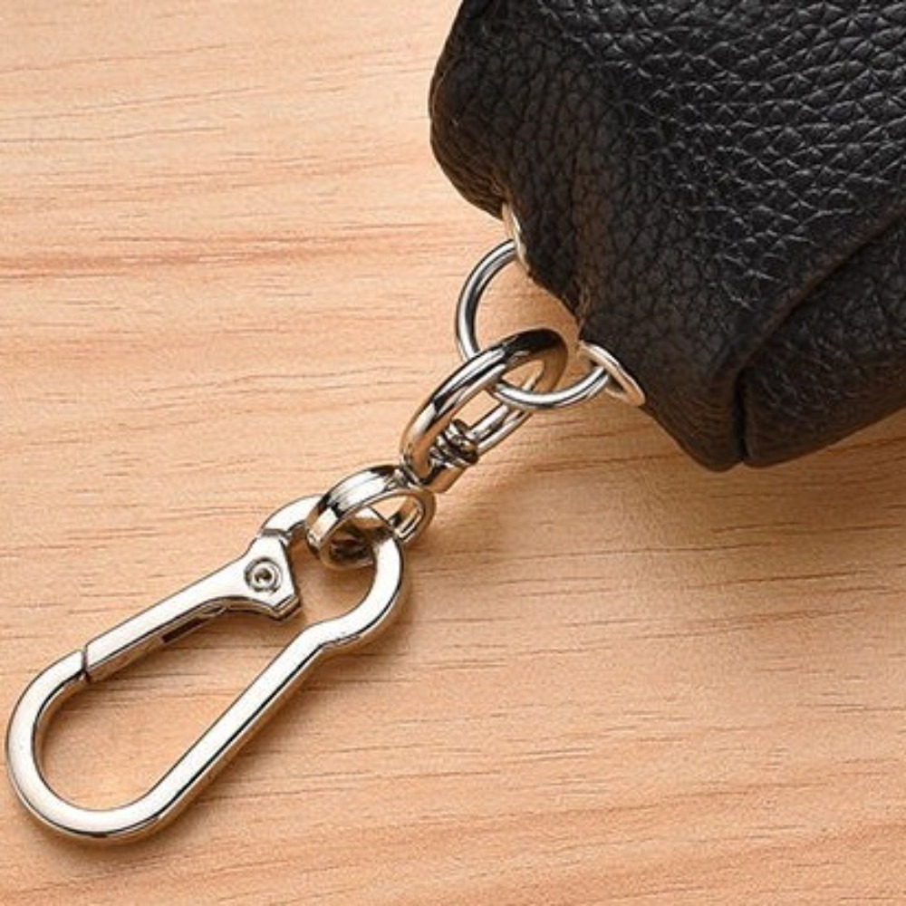 Draagbare lederen sleuteltas m - Key Holder Leather Pouch recensie en prijs