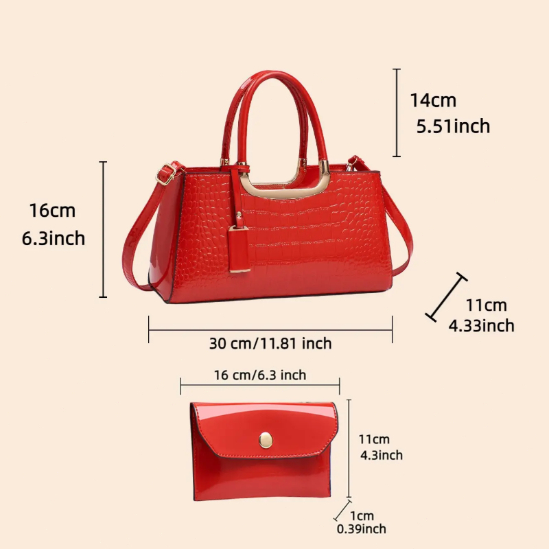 Dameshandtasset, lichte luxe P - Luxury Bags & Leather Repair Of Atlanta recensie en prijs