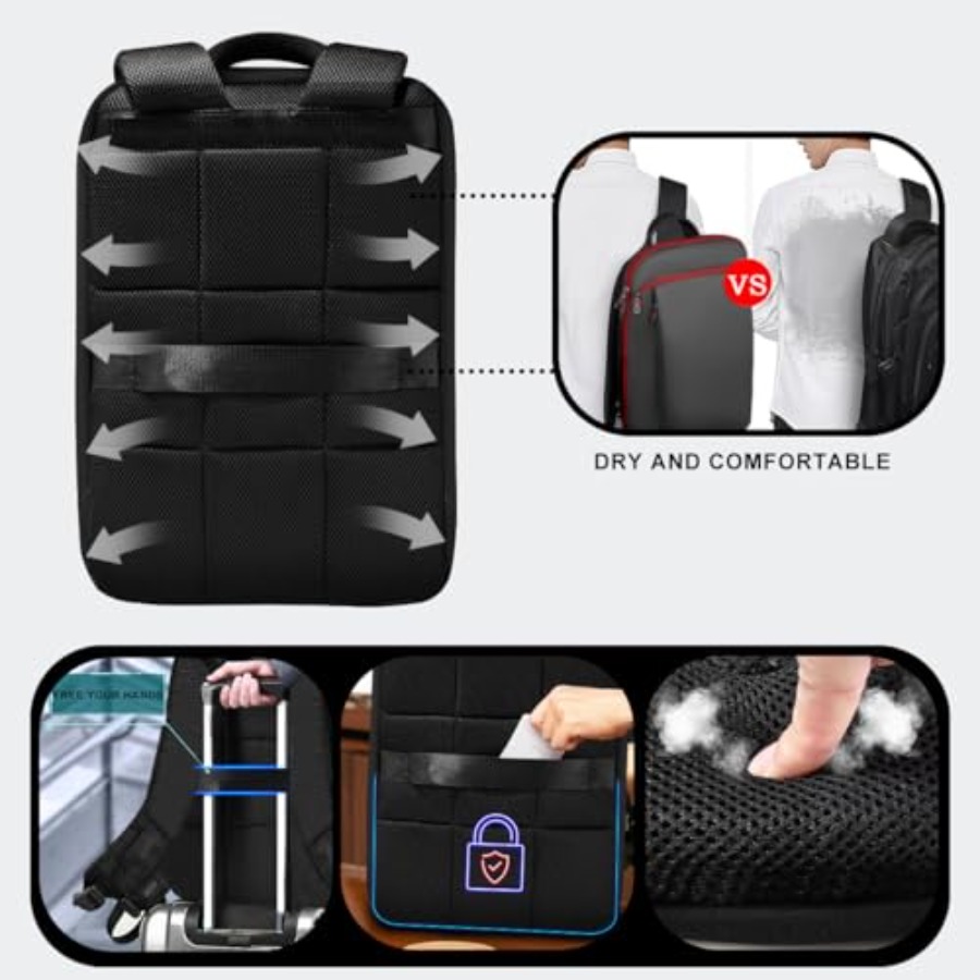 Slanke en uitbreidbare 15 15,6 - Laptop Bag Leather 15 recensie en prijs