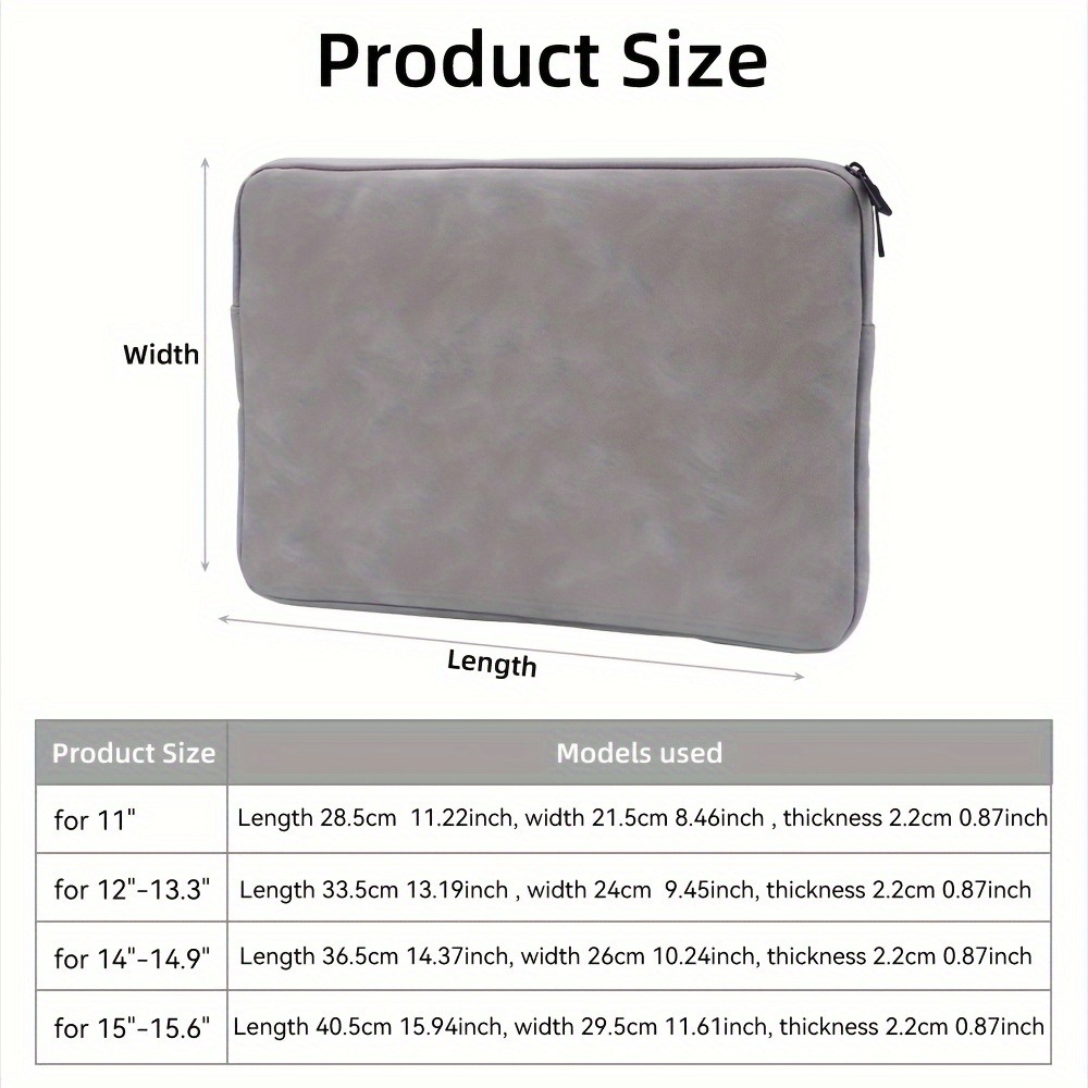 11 13 14 15 inch laptop PU led - Laptop Bag Leather 15 recensie en prijs