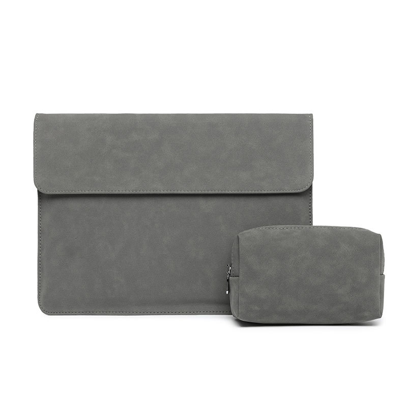 Laptophoes voor Macbook A3449  - Laptop Bag Leather 15 recensie en prijs