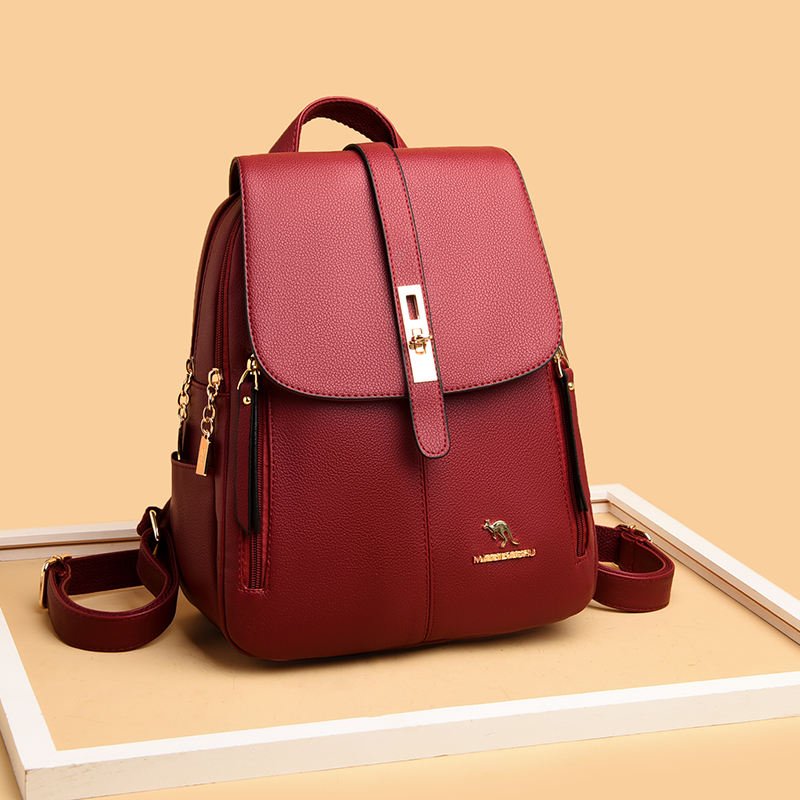Luxe Vrouwen Lederen Rugzakken - Luxury Bags For School recensie en prijs