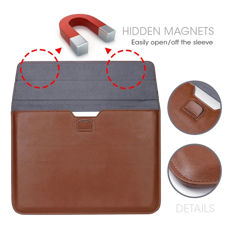 PU Leer met Standaard Laptop N - Laptop Bag Leather 15 recensie en prijs