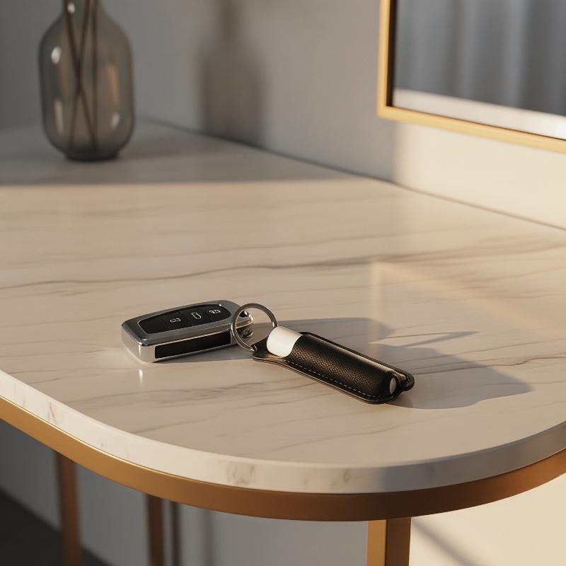 Portemonnee van kunstleer voor - Key Holder Leather Pouch recensie en prijs